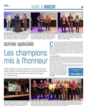 Nogent/Seine : Les Champions mis à l'honneur.