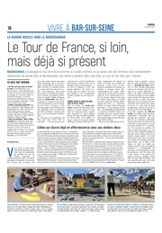 Tour de France si loin, mais déjà si présent pour les villages.
