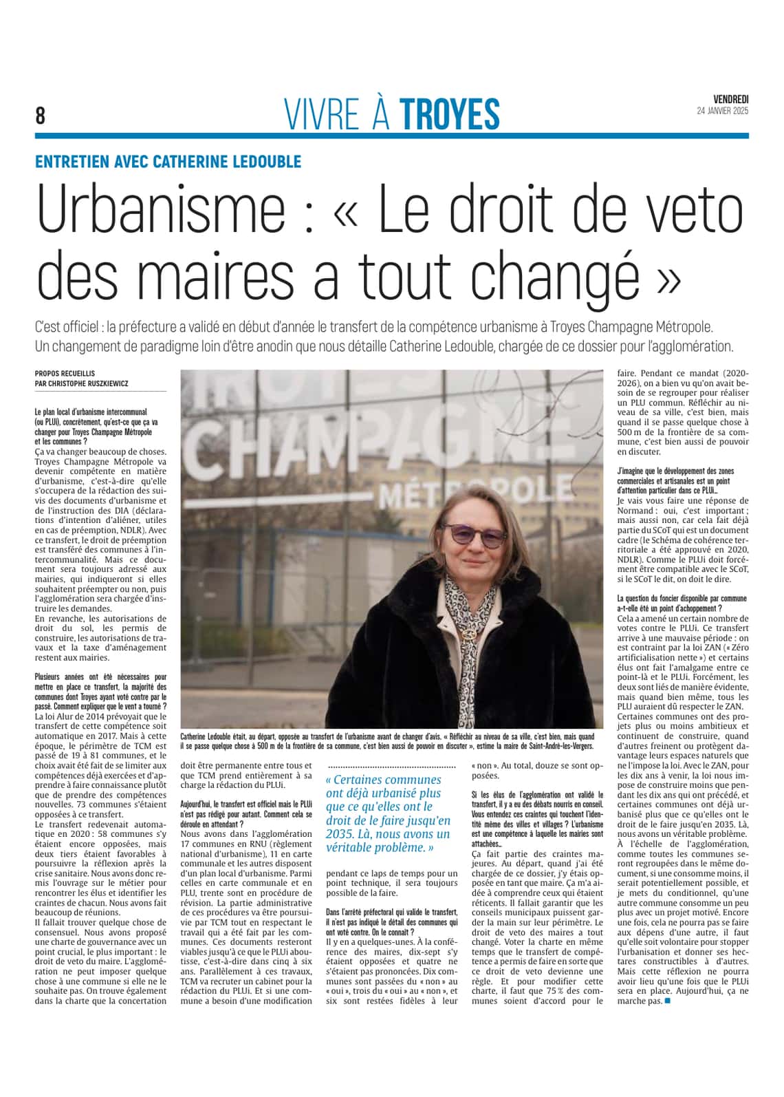 Urbanisme : « Le droit de veto des maires a tout changé »