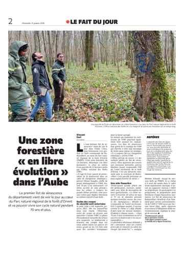 Une première parcelle forestière « en libre évolution » dans l'Aube