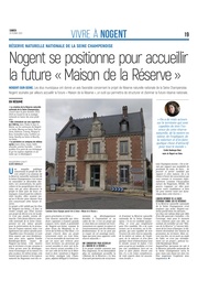 Nogent-sur-Seine : accueillir la future «Maison de la Réserve»