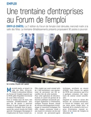 Une trentaine d’entreprises au Forum de l’emploi