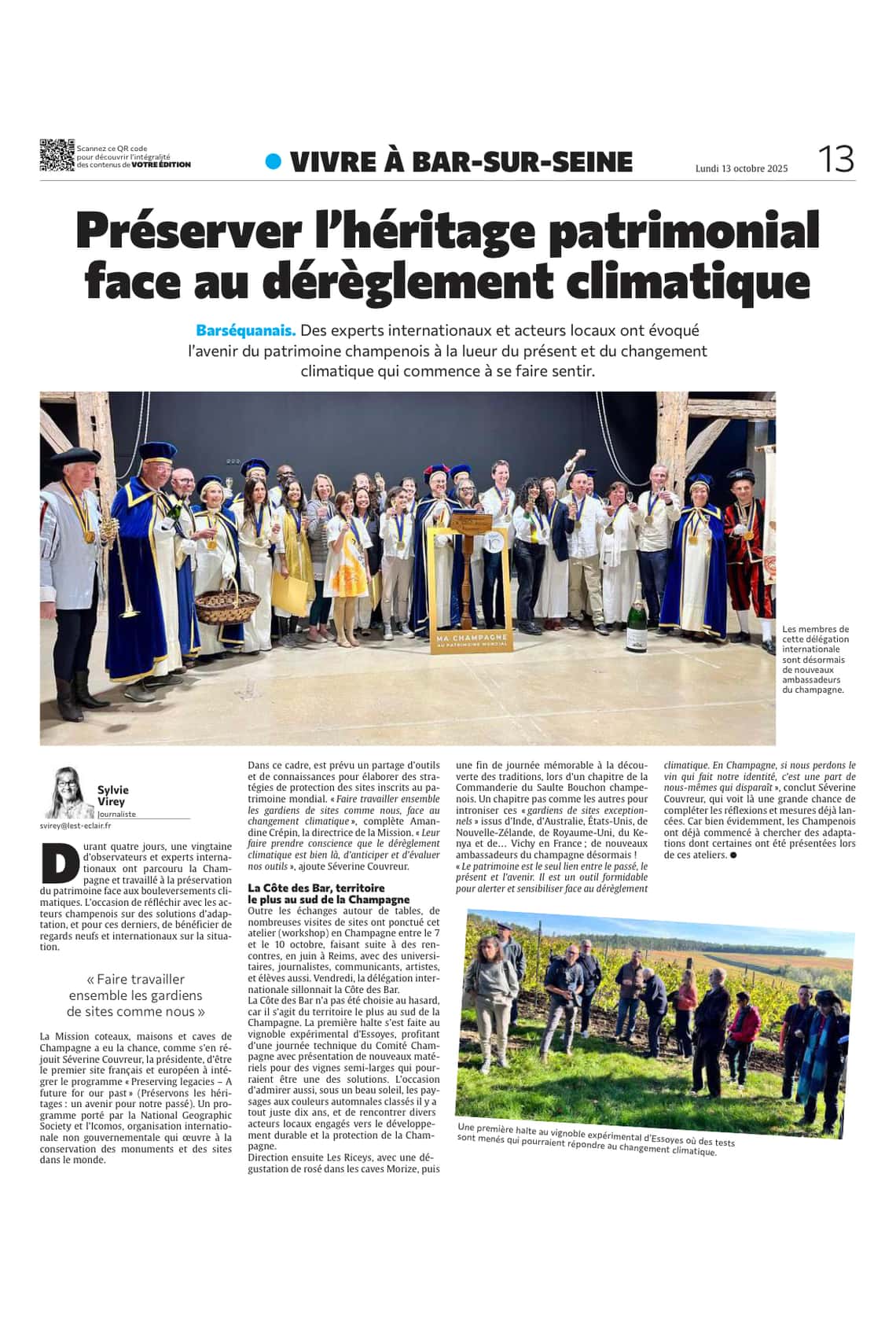 Préserver l'héritage patrimonial face au dérèglement climatique