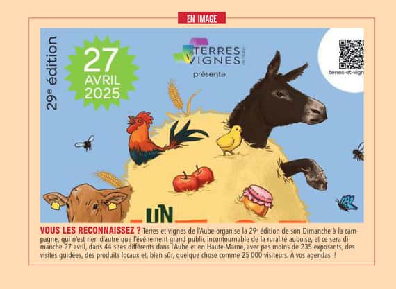 Vous les reconnaissez ? (Un dimanche à la campagne)