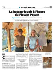 Le bateau-lavoir de Nogent à l’heure du Flower Power !