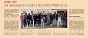 Des olympiades en soutien à l'association Westiti et Cie