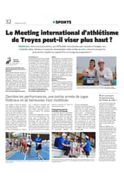 Le Meeting international d’athlétisme de Troyes peut-il viser plus haut ?