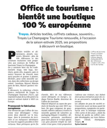 Du nouveau à la boutique de l’office de tourisme Troyes !