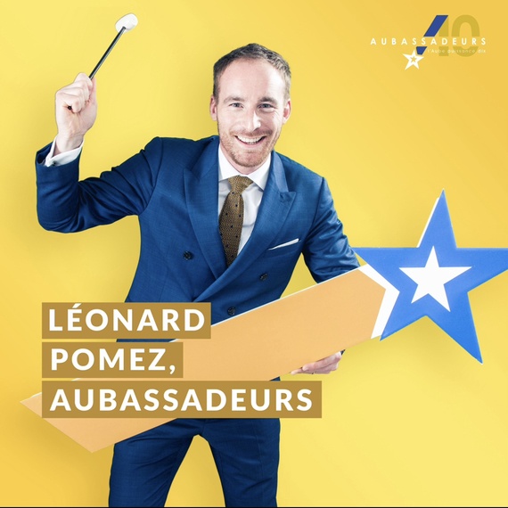 Léonard Pomez 2ème AUBASSADEURS du Jour de l'année 2023.