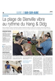 La plage de Dienville vibre au rythme du Hang & Didg