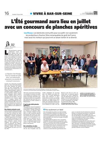 L’Été gourmand aura lieu en juillet avec un concours de planches apéritives