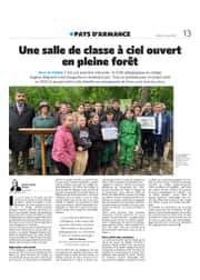 Les collégiens d’Ervy-le-Châtel pourront avoir cours en forêt