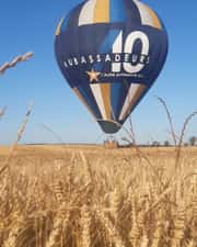 Aubassadeurs Air Fly, découvrez l’Aube vu du ciel ….ou au dessus des épis de blé