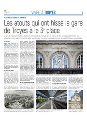 Les atouts qui ont hissé la gare de Troyes à la 3ème place.