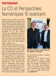 La CCI et Perspectives Numériques 10 avancent.