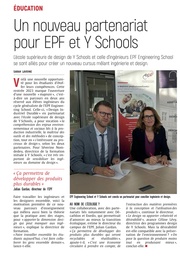 Un nouveau partenariat pour EPF et Y Schools