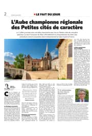 L’Aube, championne régionale des Petites cités de caractère !