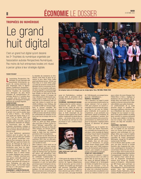 Trophées du numérique : Le grand huit digital