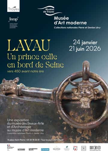 Ouverture de l’exposition Lavau, Un prince celte en bord de Seine vers 450 avant