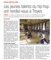 Les jeunes talents du hip-hop ont rendez-vous à Troyes ce week-end