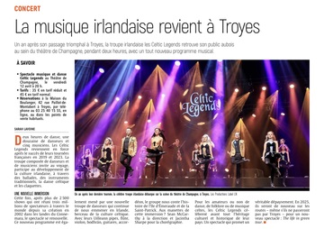 MDB : L’Irlande revient en musique ce vendredi 12 avril au théâtre