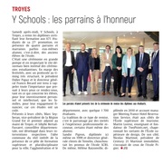 Y schools : les parrains à l'honneur