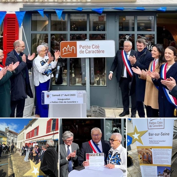 Bar-sur-Seine officiellement Petite Cité de caractère.