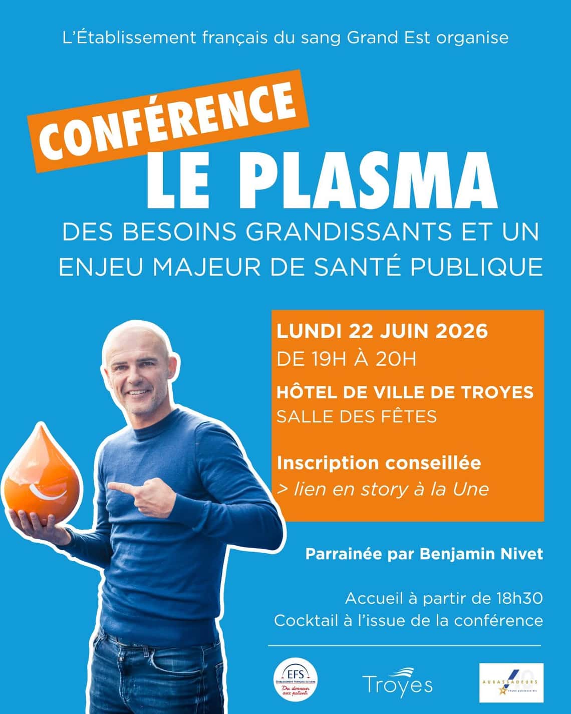 Conférence sur le Plasma de nos Aubassadeurs de l'ESF