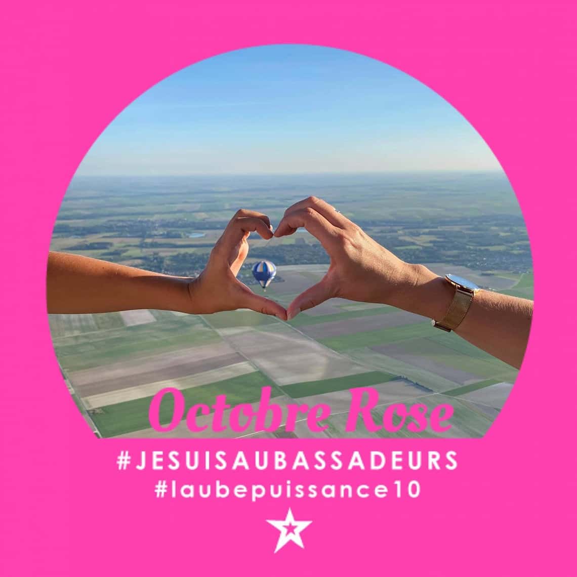 AUBASSADEURS AIR FLY au couleurs d'Octobre Rose.