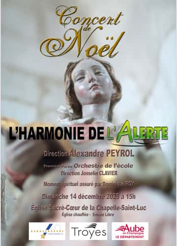 Concert de Noël de nos Pépites de l'Harmonie de l'Alerte.