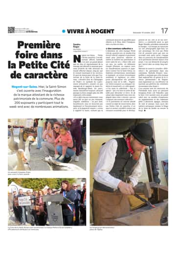 Une première Saint-Simon dans la Petite Cité de caractère