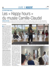Les Happy hours du musée Camille-Claudel à Nogent-sur-Seine