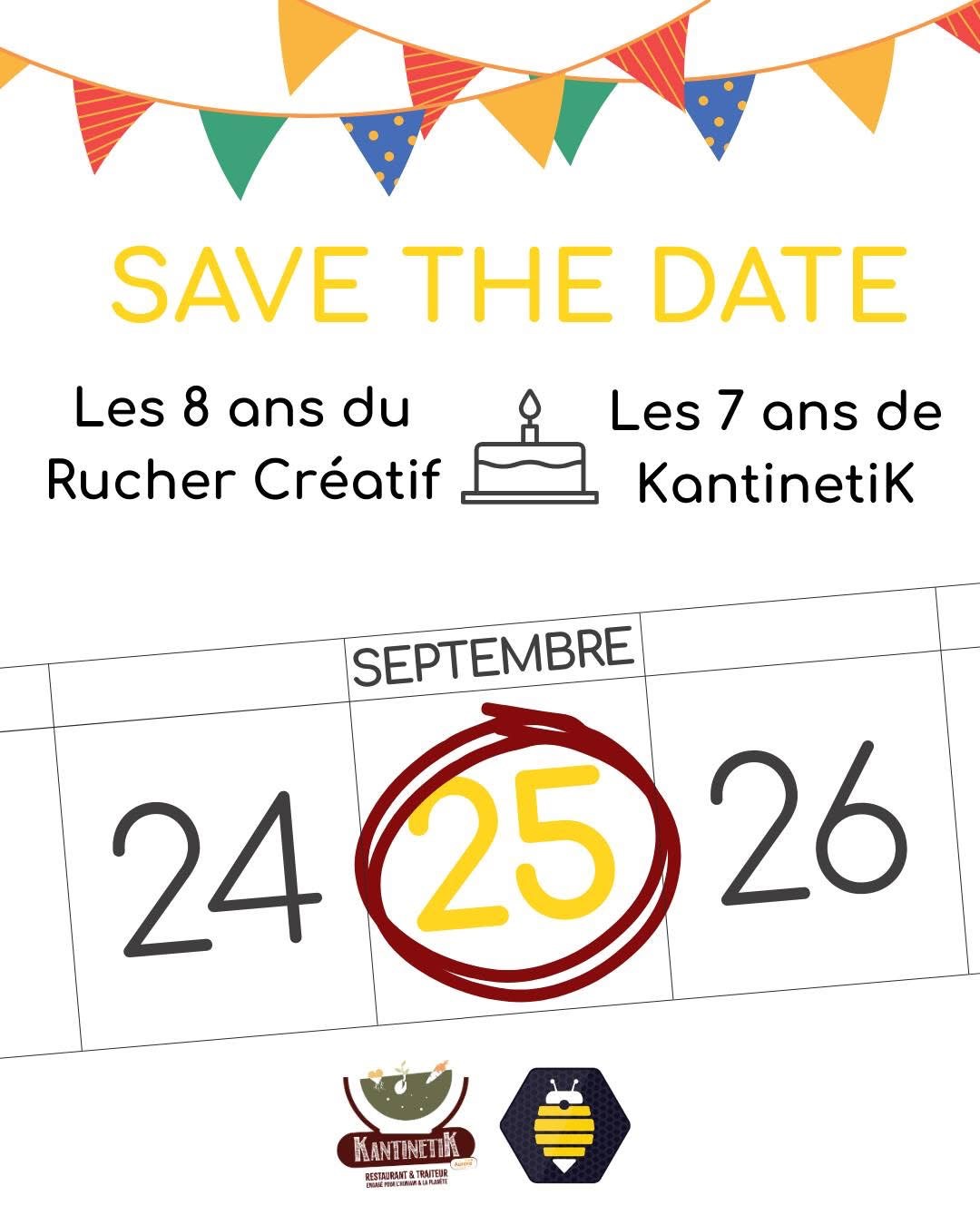 Le RUCHER CRATIF fête ses 8 ans !