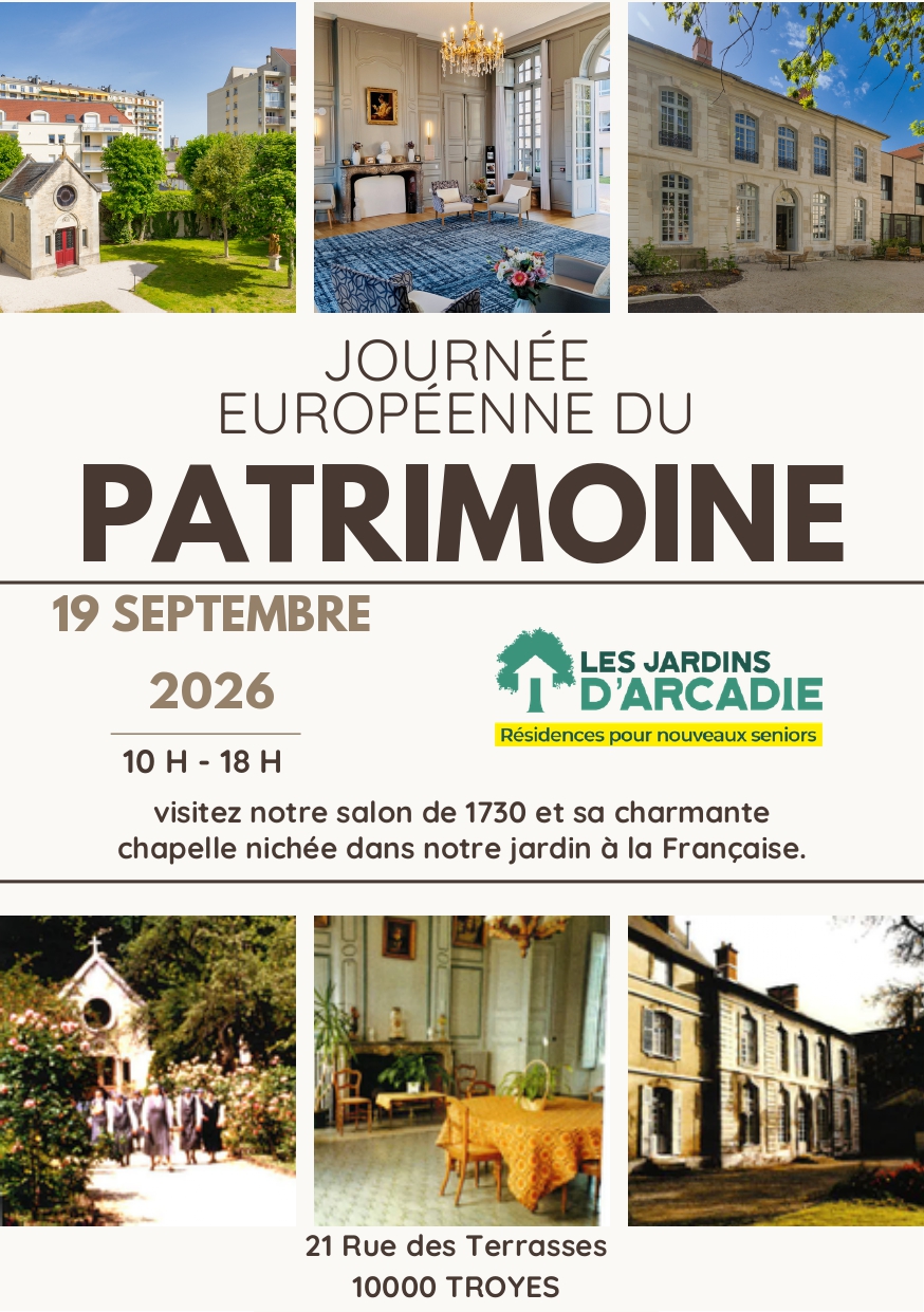 Journée Européenne du Patrimoine aux Jardins d'Arcadie