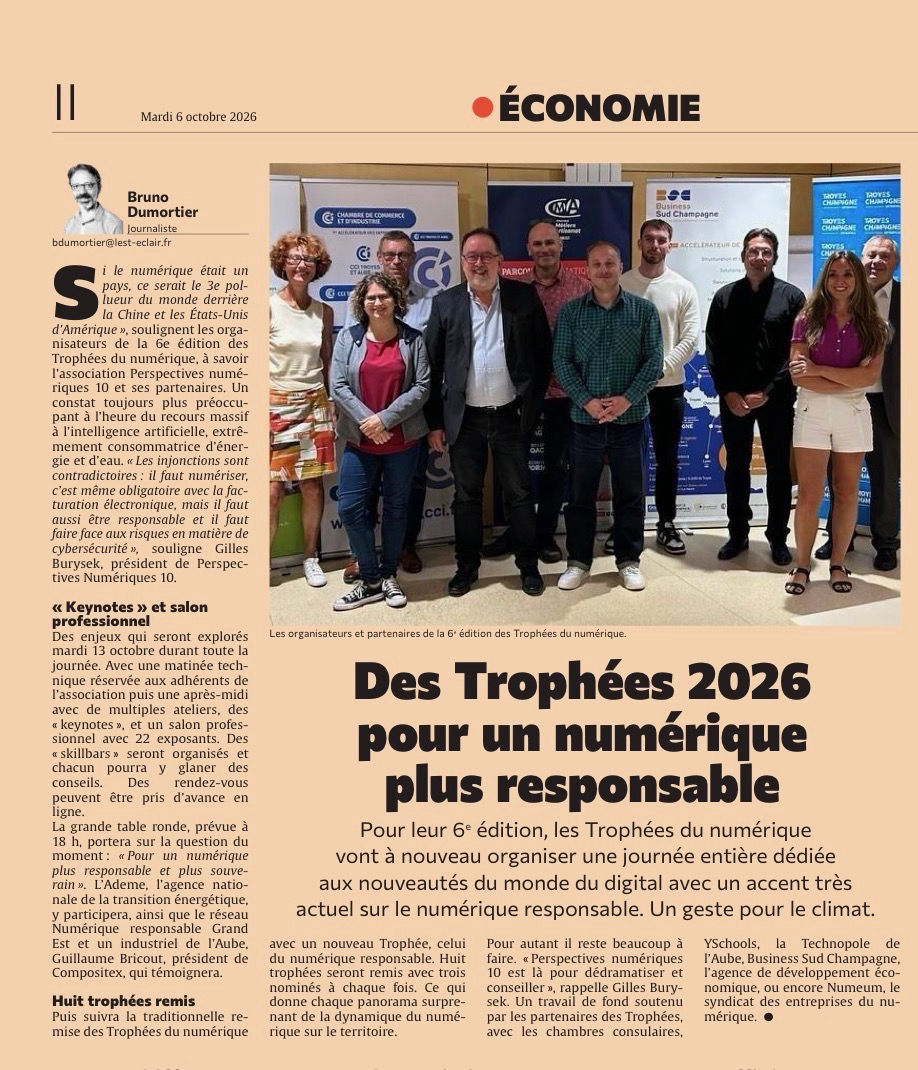 Des Trophées 2026 pour un numérique plus responsable