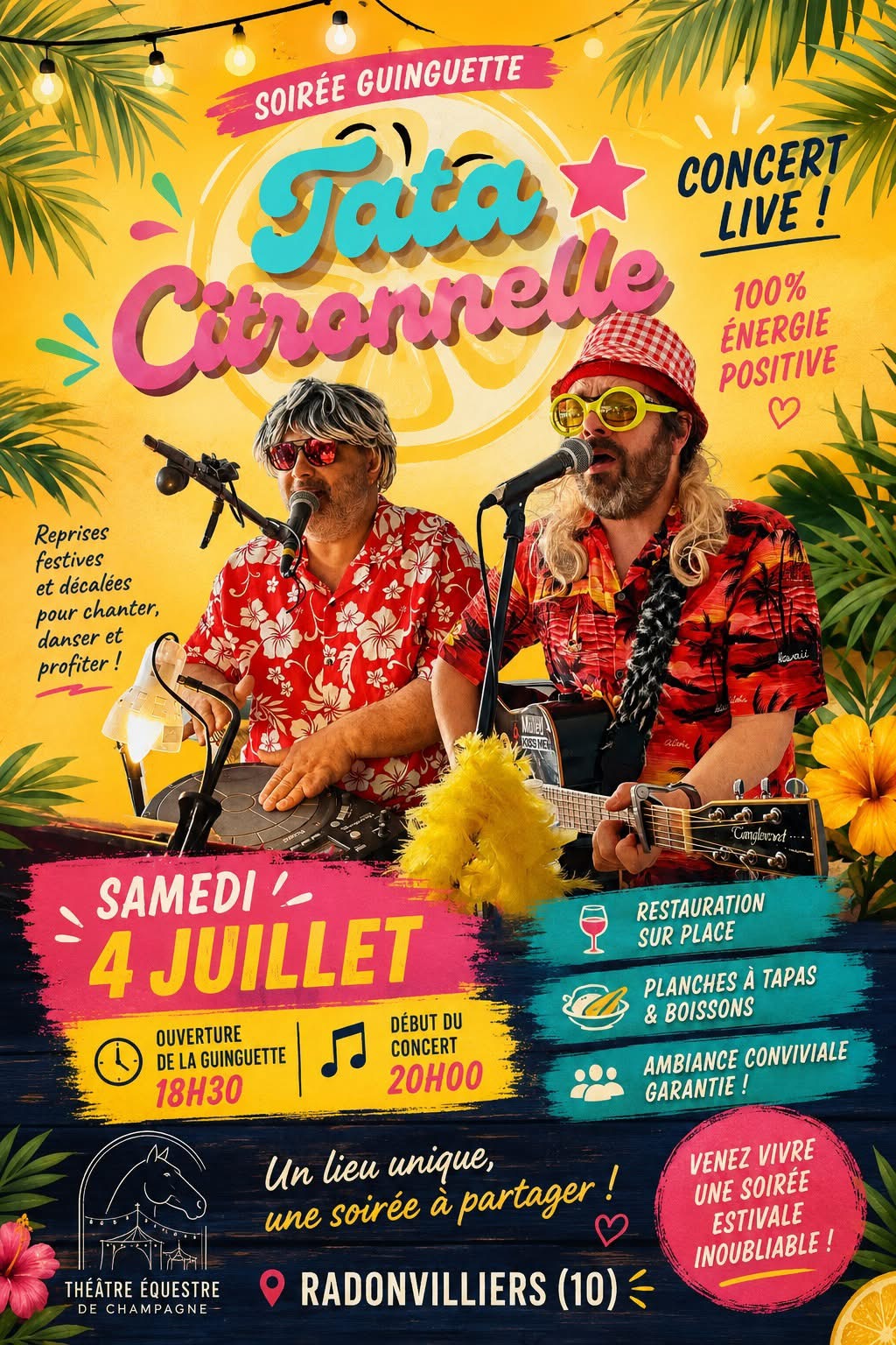 Le Théâtre Equestre de Champagne accueille Tata Citronelle