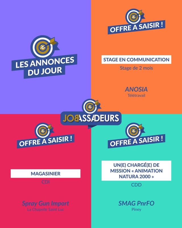 JOBASSADEURS toujours GRATUITEMENT au service de tous !