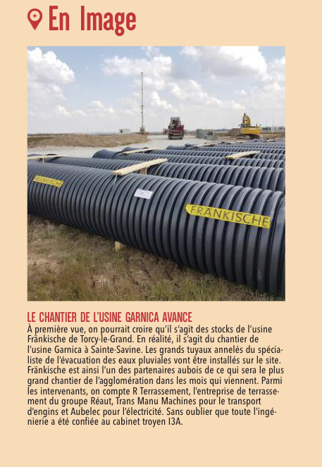 GARNICA : le chantier avance.