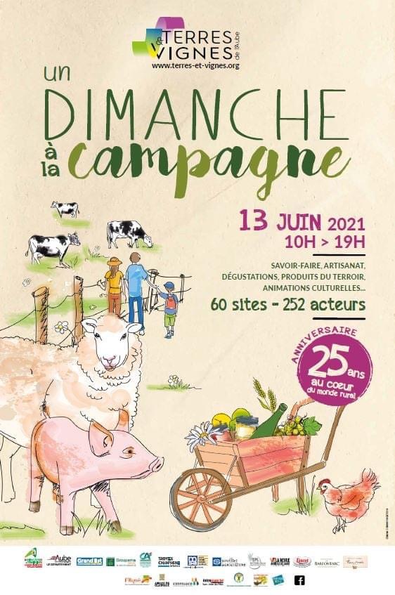 UN DIMANCHE A LA CAMPAGNE par Terres et Vignes