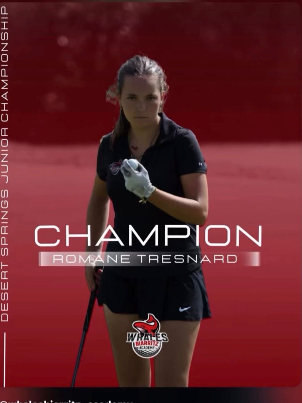 Des nouvelles de nos Pépites : Romane Tresnard Golf.