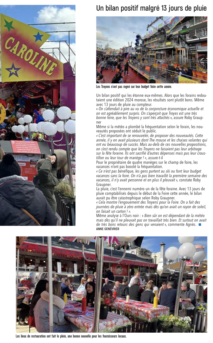 Troyes décroche le gros lot avec la Foire de mars
