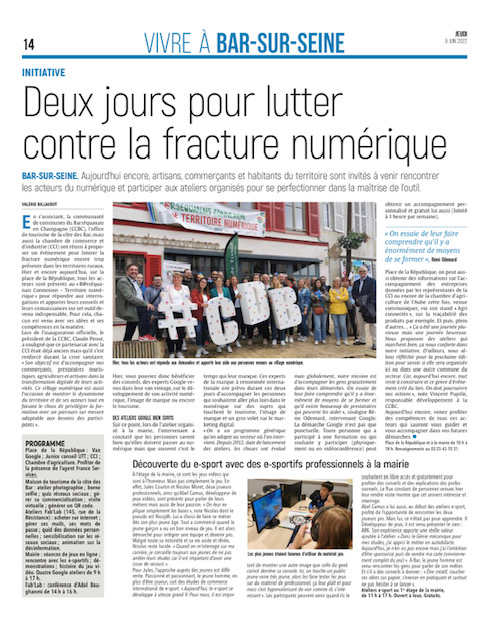 Deux jours pour lutter contre la fracture numérique