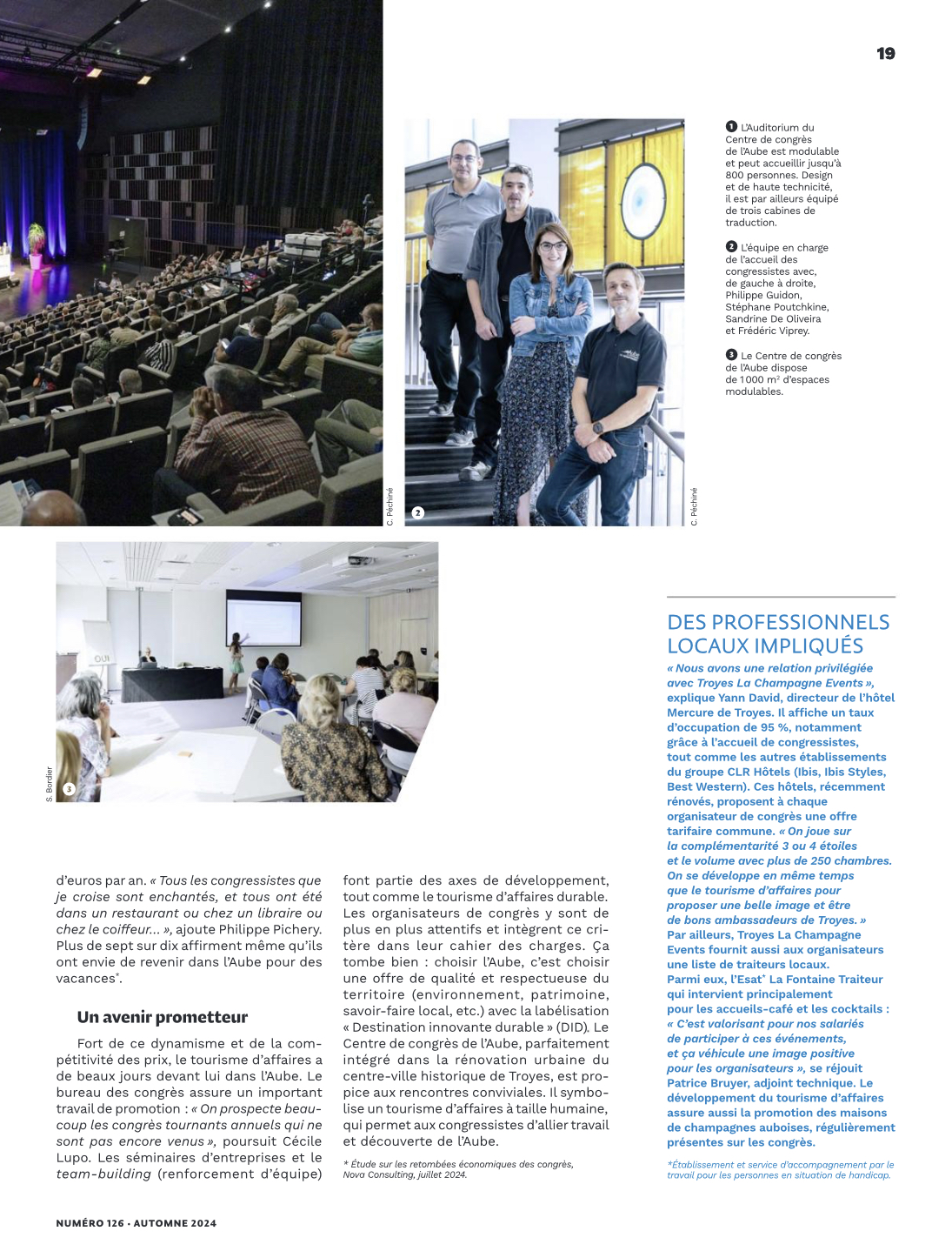 L'Aube, terre de congrès