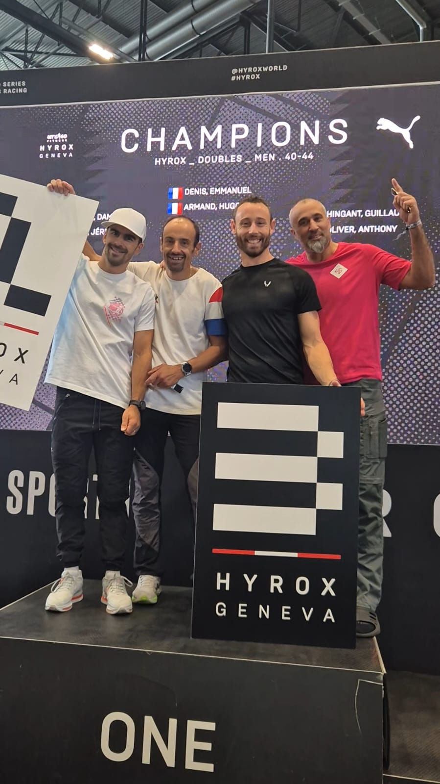 Anthony Oliver, pépite Aubassadeurs Hirox sur le podium en Suisse.