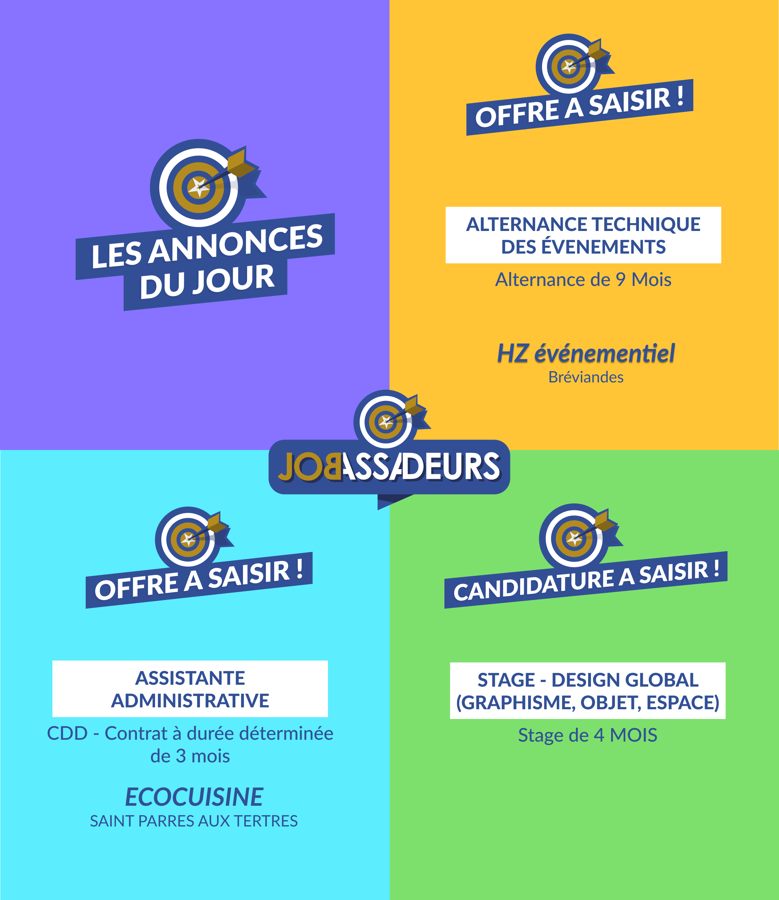 JOBASSADEURS toujours GRATUITEMENT au service de tous !