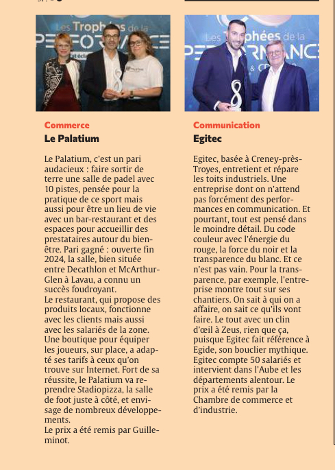 Dossier Trophées : de nombreux Aubassadeurs lauréats 2025.