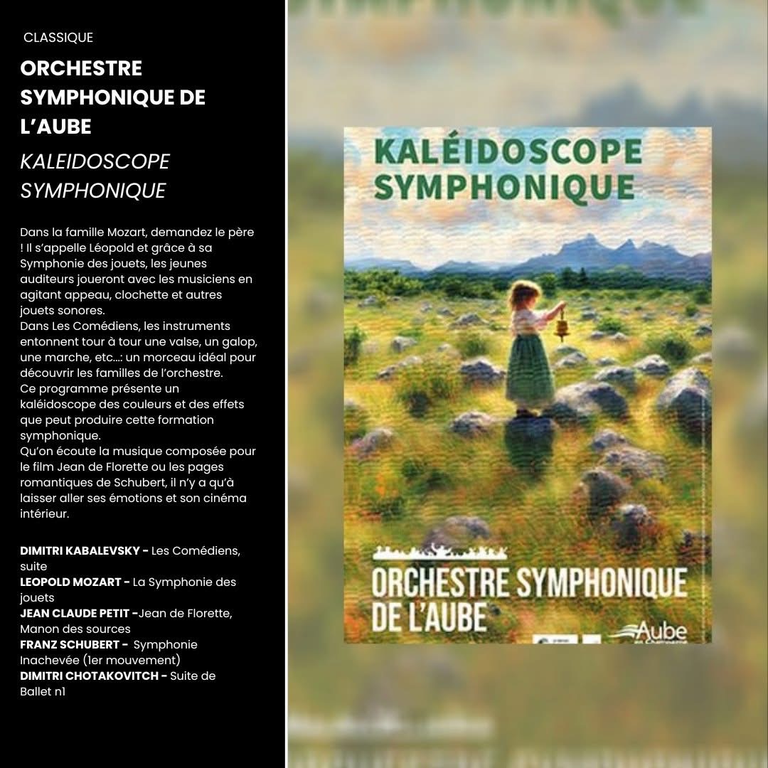 2 concerts Just Classik Famille en VIP avec l'Orchestre Symphonique de l'Aube.