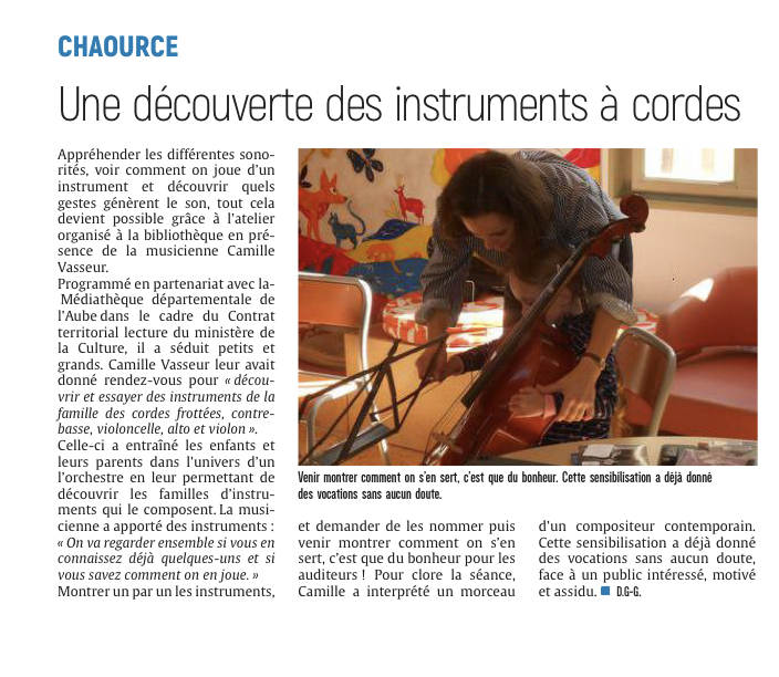 JUST CLASSIK FESTIVAL : Une découverte des instruments à cordes...