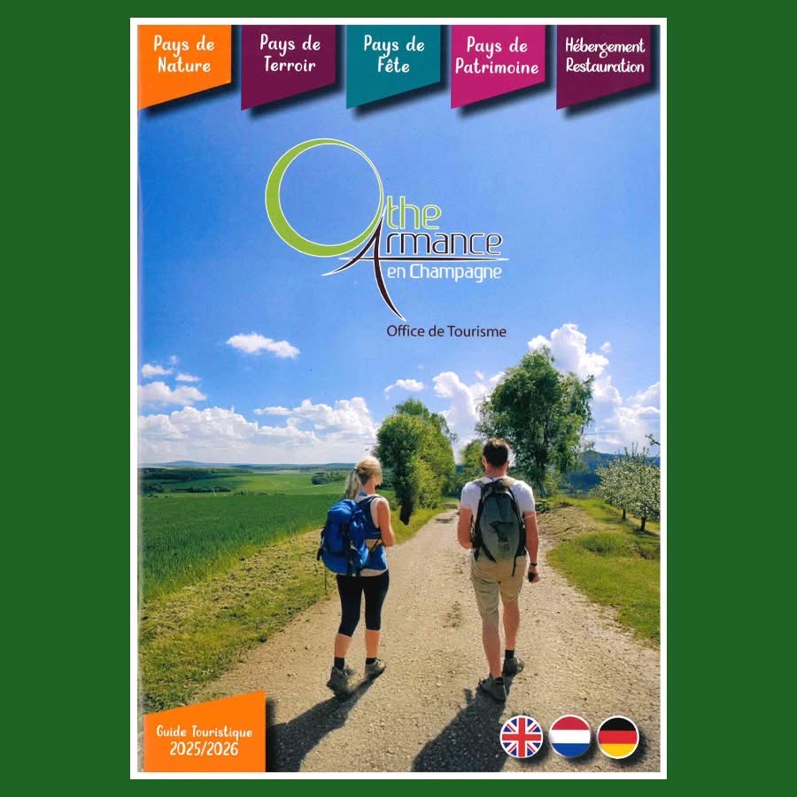 Nouveau Guide Touristique Office de Tourisme Othe-Armance 2025-26 est arrivé !