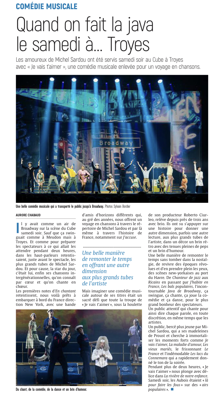 MDB : Quand on fait la java le samedi .... à Troyes !